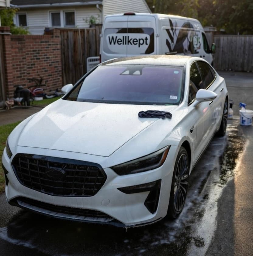 On-site interior and exterior detailing for cars, SUVs, and trucks.